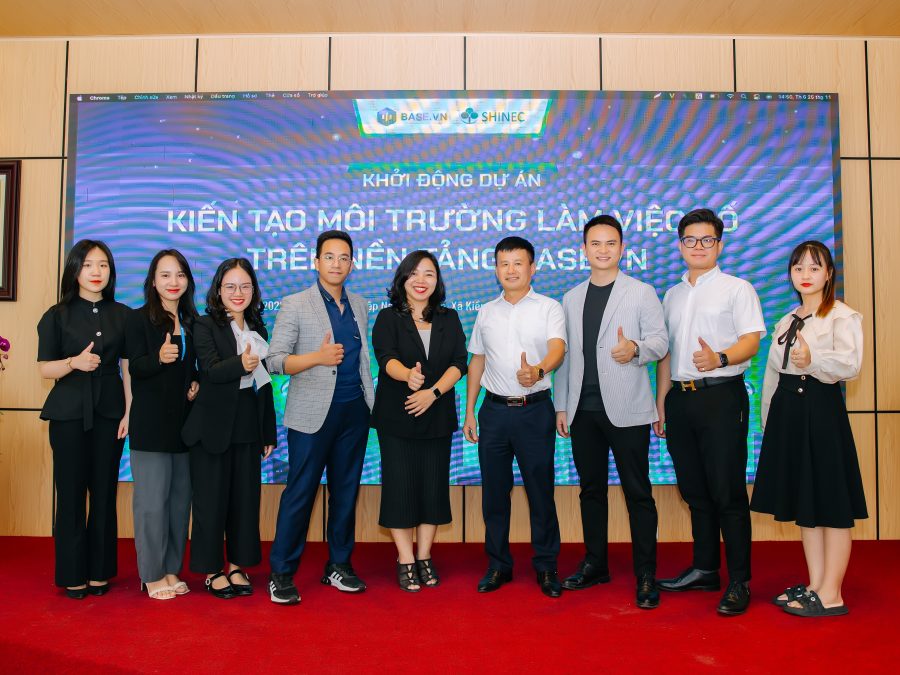 shinec chuyển đổi số cùng basevn