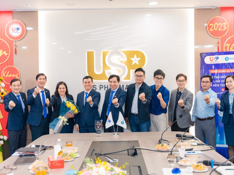 US Pharma USA chuyển đổi số cùng base