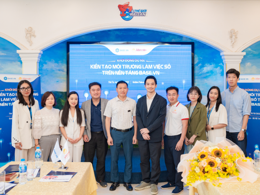 miresto kiến tạo môi trường làm việc số cùng base.vn