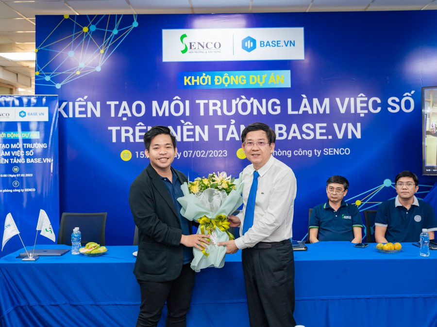 senco chuyển đổi số cùng base