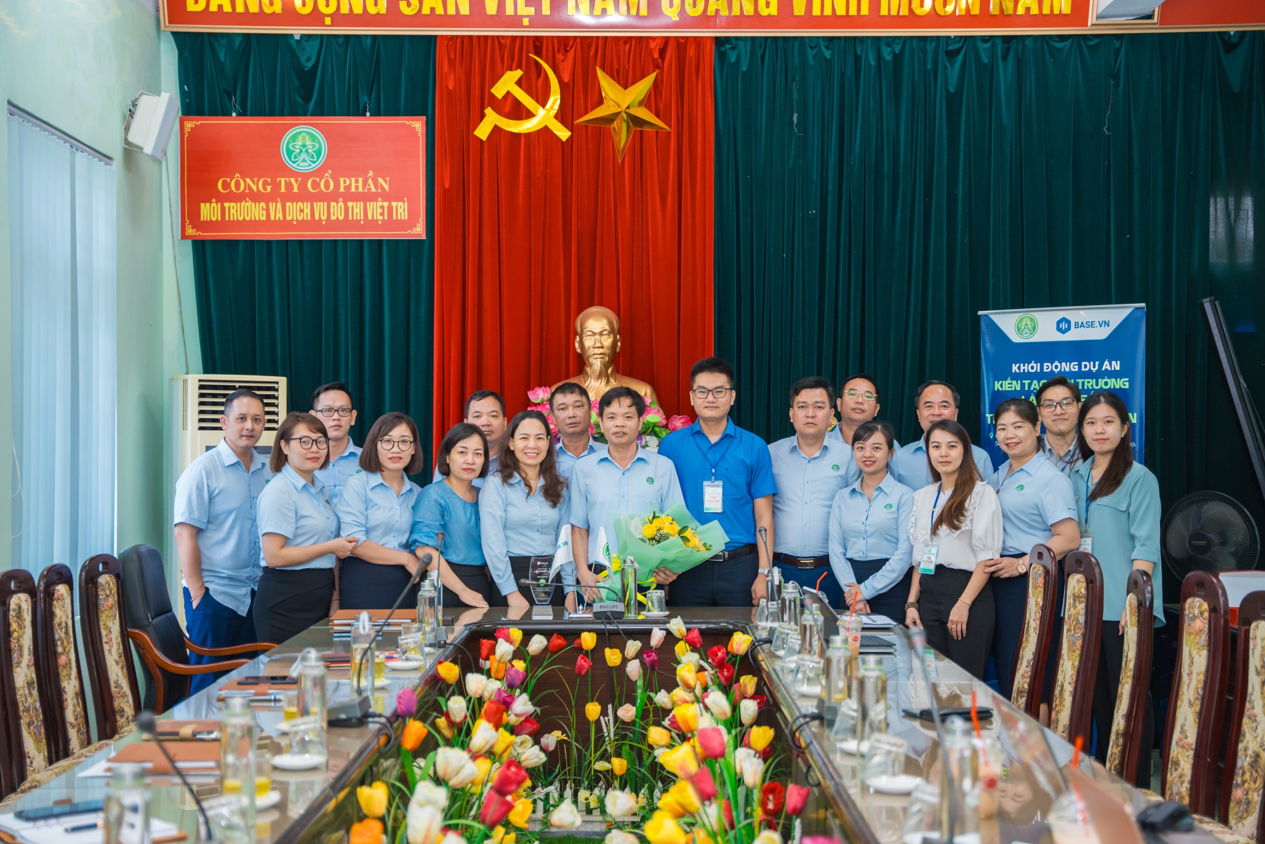 MHP Việt Trì chuyển đổi số cùng base.vn